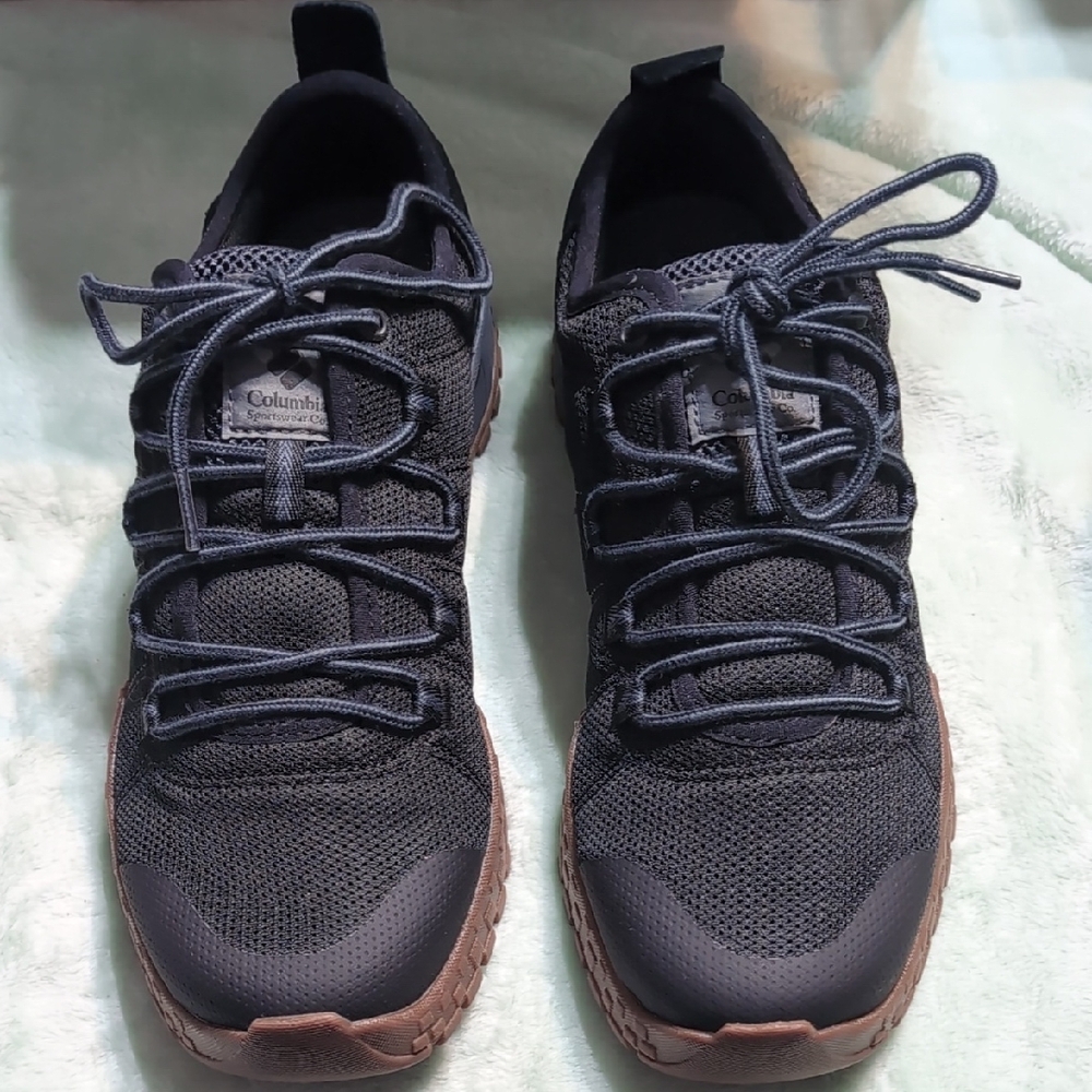 Columbia Men's Black and Brown Outdoor Shoes